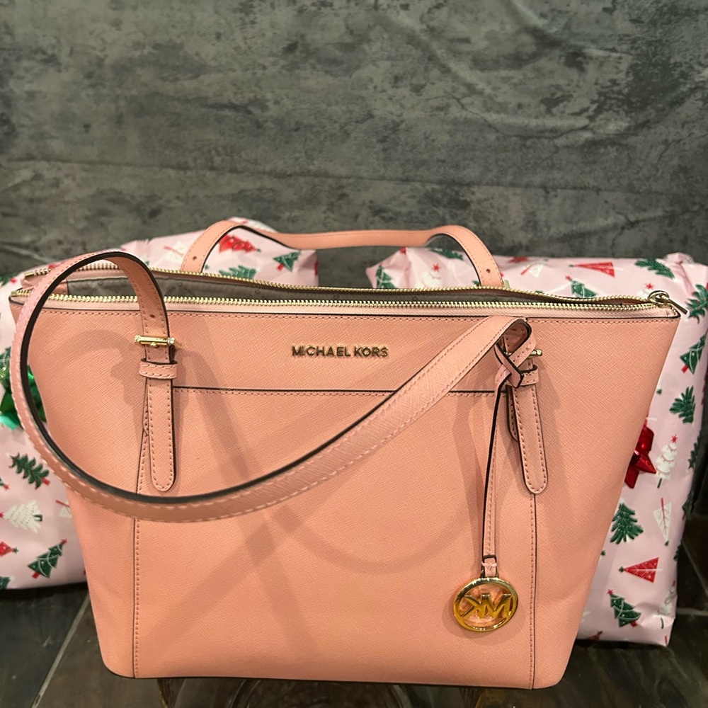 Michael Kors Blush Pink Tote - Picture 9 of 10